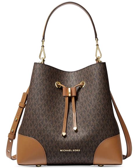 michael kors mercer gallery bucket bag|Michael Kors mercer gallery small.